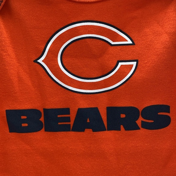Chicago Bears NFL Football Sports Team Infant Baby Bodysuit Size 0-3 Months - Picture 2 of 8